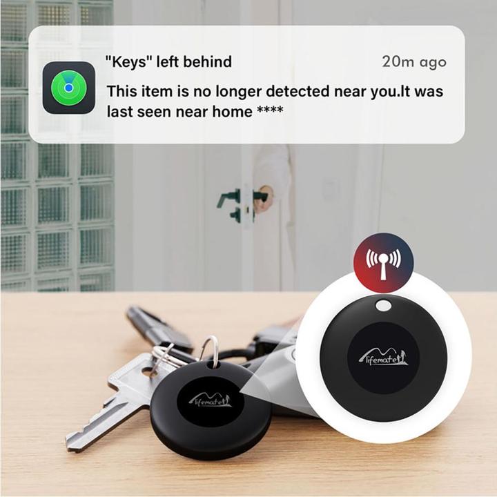 Image du produit Mili Lifemate Life Tag, localisateur d'objets - noir (Apple)