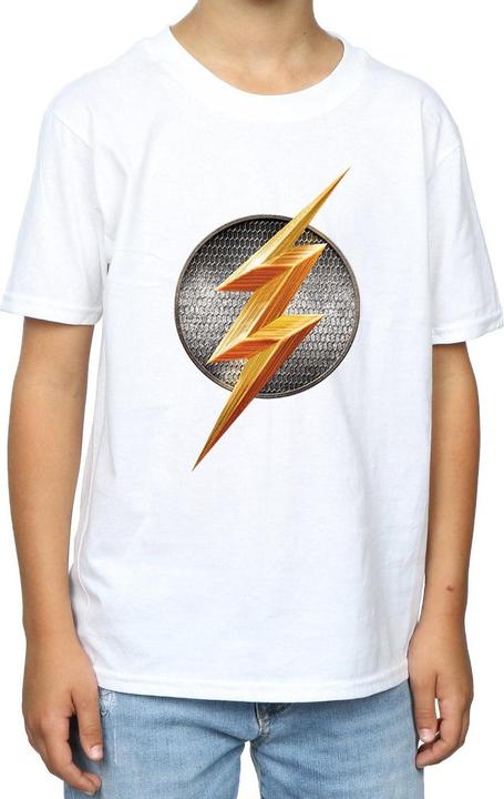 Image du produit - T-shirt JUSTICE LEAGUE MOVIE FLASH EMBLEM - Garçon (116)