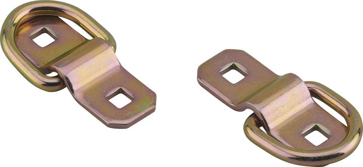 Thirard Satz von 2 Verzurrösen, 10mm, verzinkt