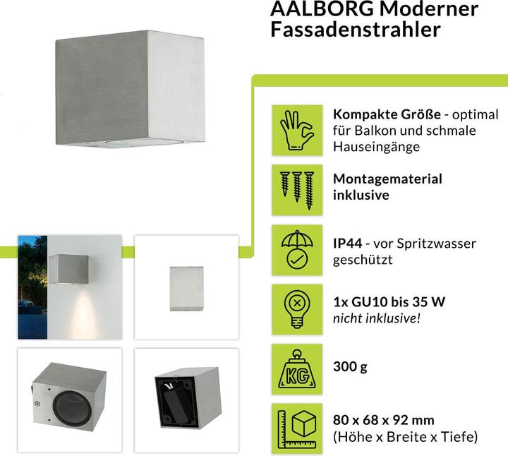 Actual product image Licht-Erlebnisse Aalborg (GU10, IP44)