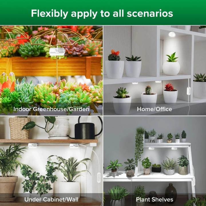 Actual product image Sansi Grow Light Dual Head (LED, 230 V)