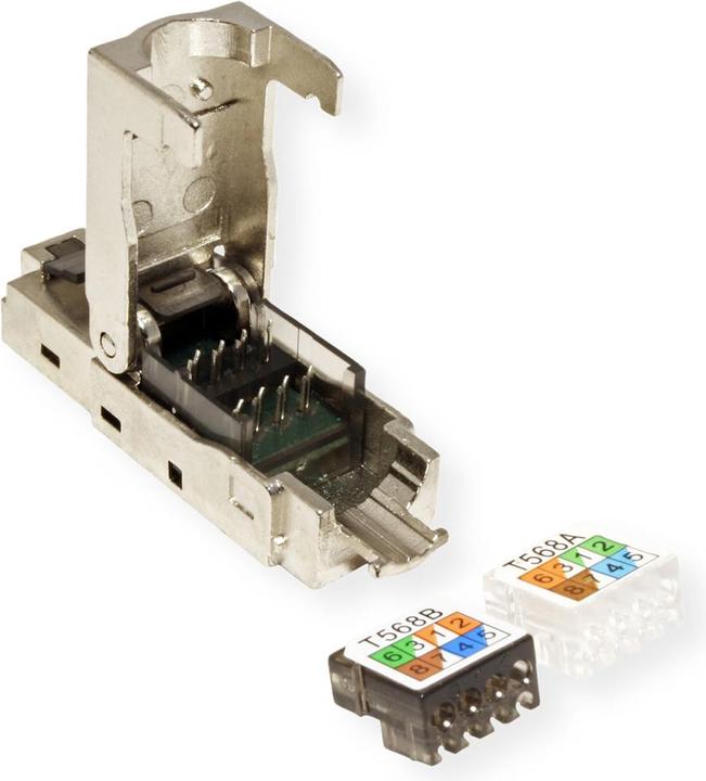 Produktbild Value feldkonfektionierbarer RJ-45 Stecker Kat.6 (Class E), STP