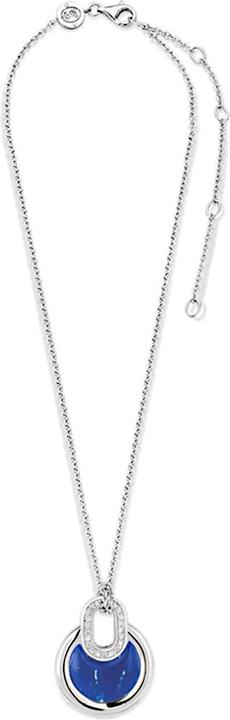 Immagine prodotto Ti Sento Milano Collana con pietra blu scuro 3887BL/42 (Argento 925, 48 cm)