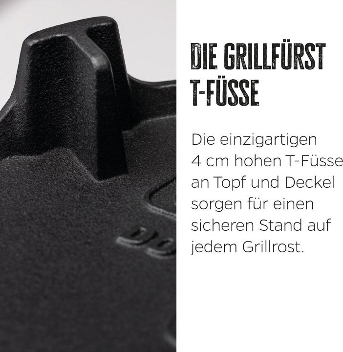 Actual product image Grillfürst Dutch Oven BBQ Edition DO6