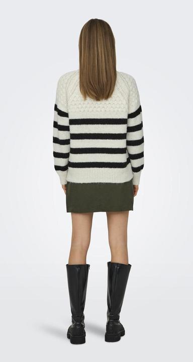 Produktbild Only ONLBILLIE LIFE LS STRIPE O-NECK EX KNT Strickpullover (M)