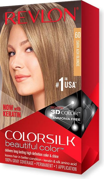Revlon Professional COLORSILK tinte #60-rubio oscuro cenizo (60-rubio oscuro cenizo)