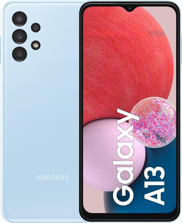 Produktbild Samsung Galaxy A13 (128 GB, Light Blue, 6.60", Dual SIM, 50 Mpx, 4G)