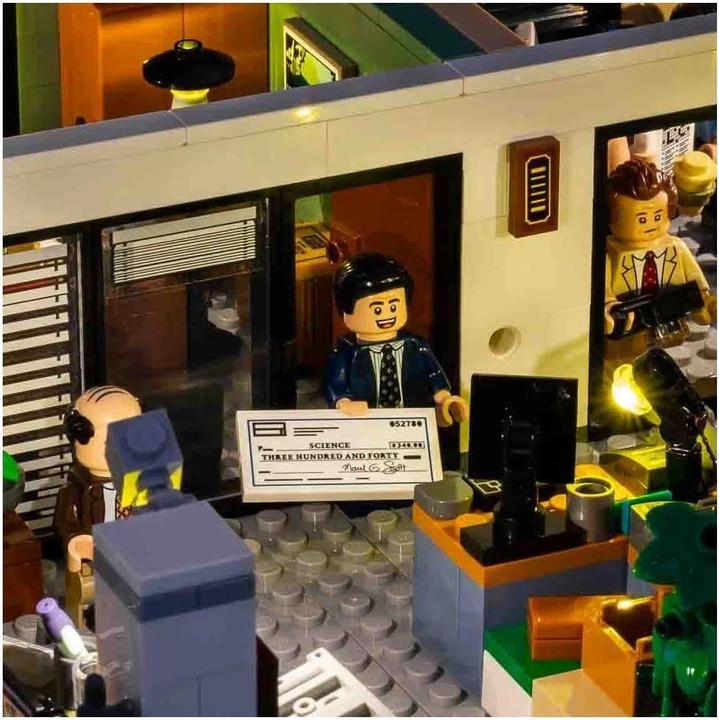 Actual product image Light my bricks LEGO The Office #21336 Light Kit