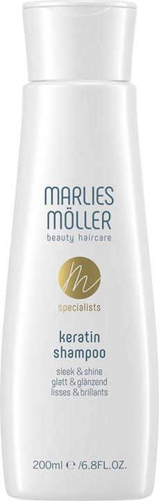 Marlies Möller MM Specialists - Keratin Shampoo Sleek & Shine (200 ml, Flüssiges Shampoo)