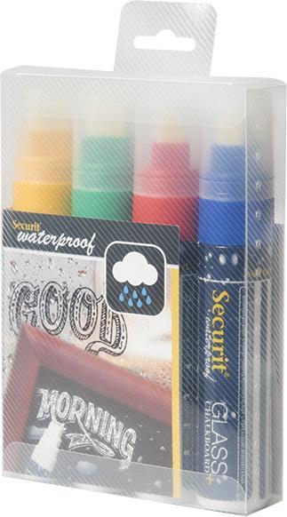 Produktbild Securit Kreidestift (Assortiert, 15 mm, 4 x)