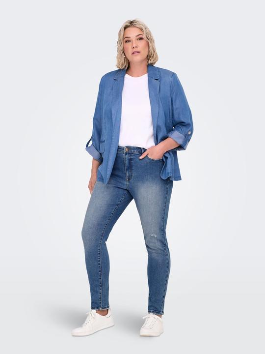 Produktbild Only CARICONIC Hohe Taille Skinny Fit Jeans Skinny Jeans (44)