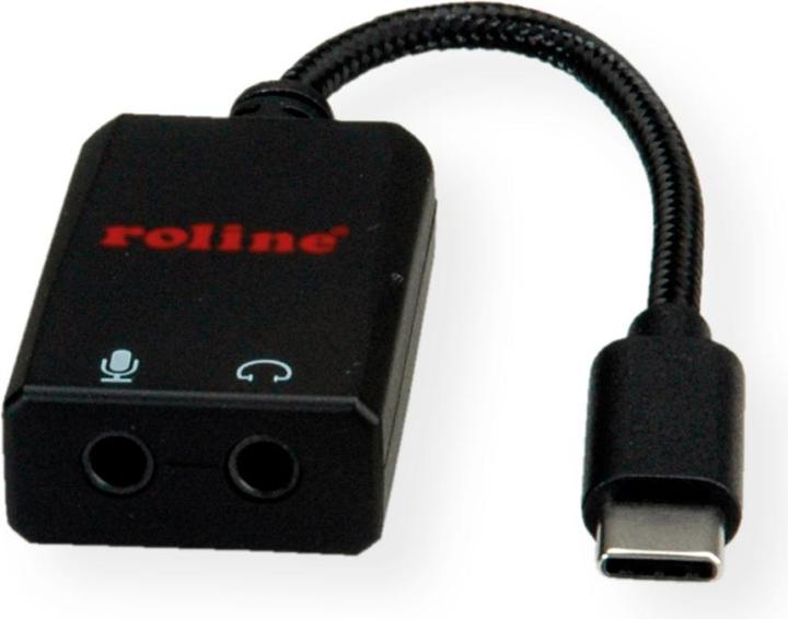 Produktbild Roline Adapter USB Typ C (0.13 m)