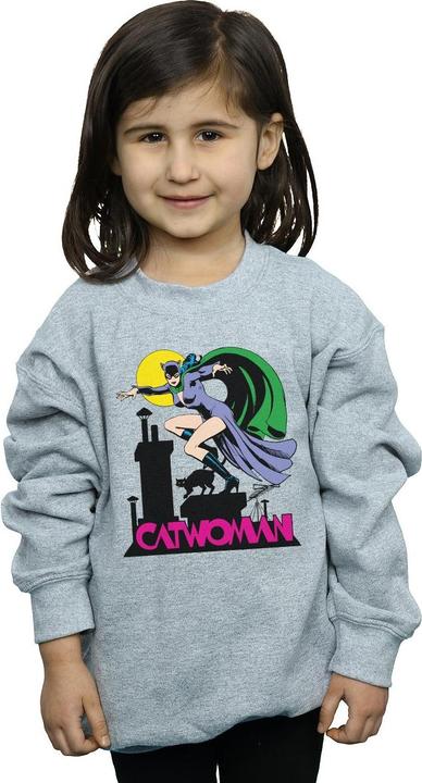 Immagine prodotto Catwoman Text Logo Felpa Ragazze (116)
