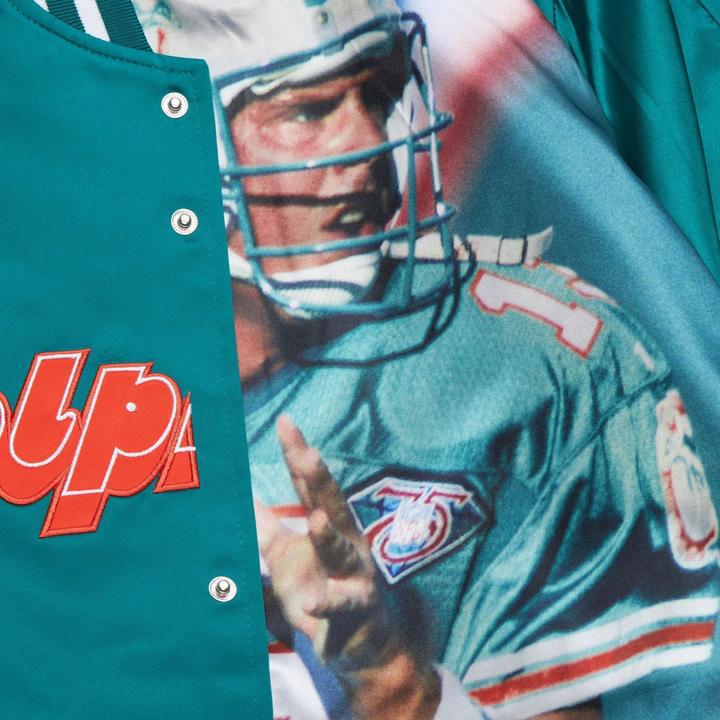 Produktbild Mitchell & Ness M&N Lightweight Satin Jacke - Miami Dolphins Dan Marino - L (L)