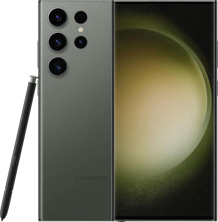 Produktbild Samsung Galaxy S23 Ultra (256 GB, Green, 6.80", SIM + eSIM, 200 Mpx, 5G)