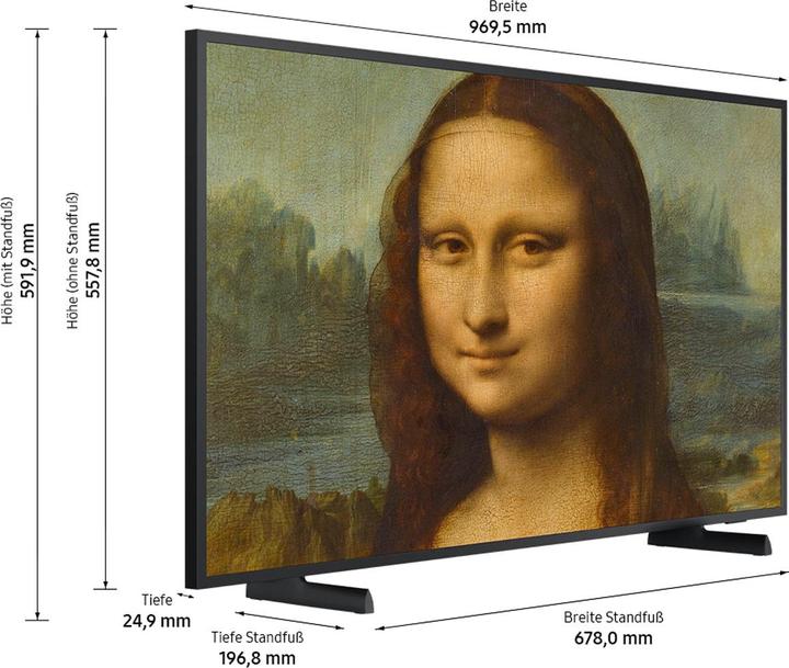 Produktbild Samsung The Frame QE43LS03B (43", LS03B, QLED, 4K, 202)