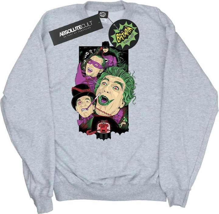 Immagine prodotto Felpa uomo Batman Serie TV Rogues Gallery in cotone (XL)