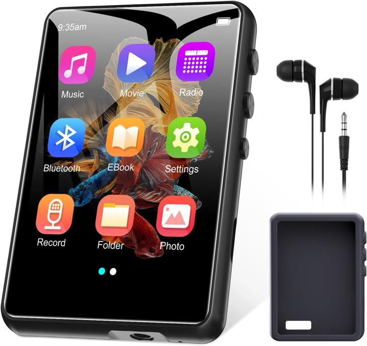 Produktbild Zaqe Tragbarer MP3-Player mit Bluetooth und Touchscreen