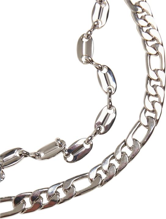 Actual product image Urban Classics Layering Basic Necklace (100% Iron)