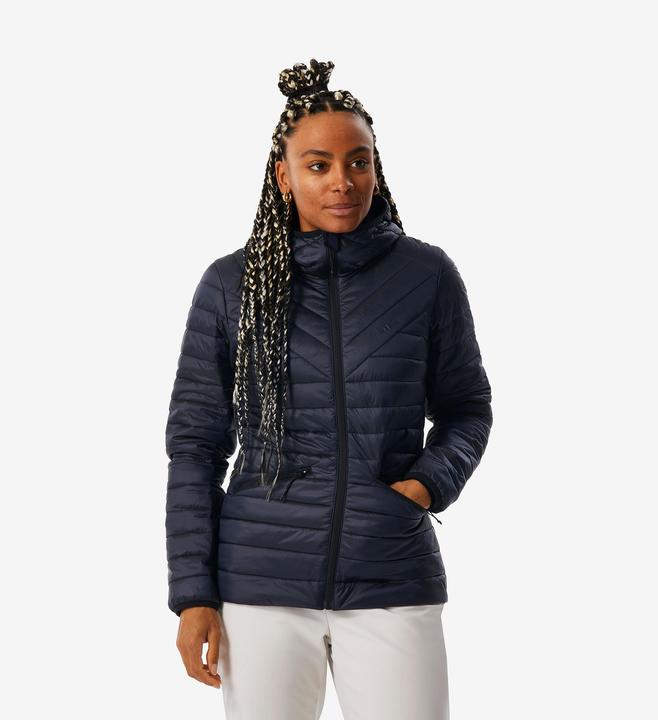 Immagine prodotto Wedze Giacca da sci da donna in piumino leggero e caldo - 500 blu/nero (S)
