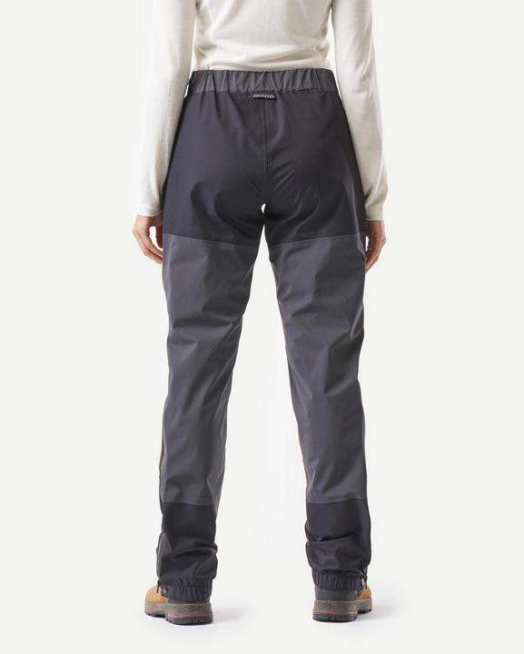 Produktbild Forclaz Regenhose Damen wasserdicht 20.000 mm Wassersäule Trekking - MT900 schwarz (M/L)