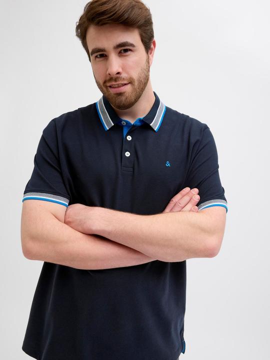 Produktbild Jack & Jones Plus Size Jjepaulos Polo Ss Noos Pls (4XL)