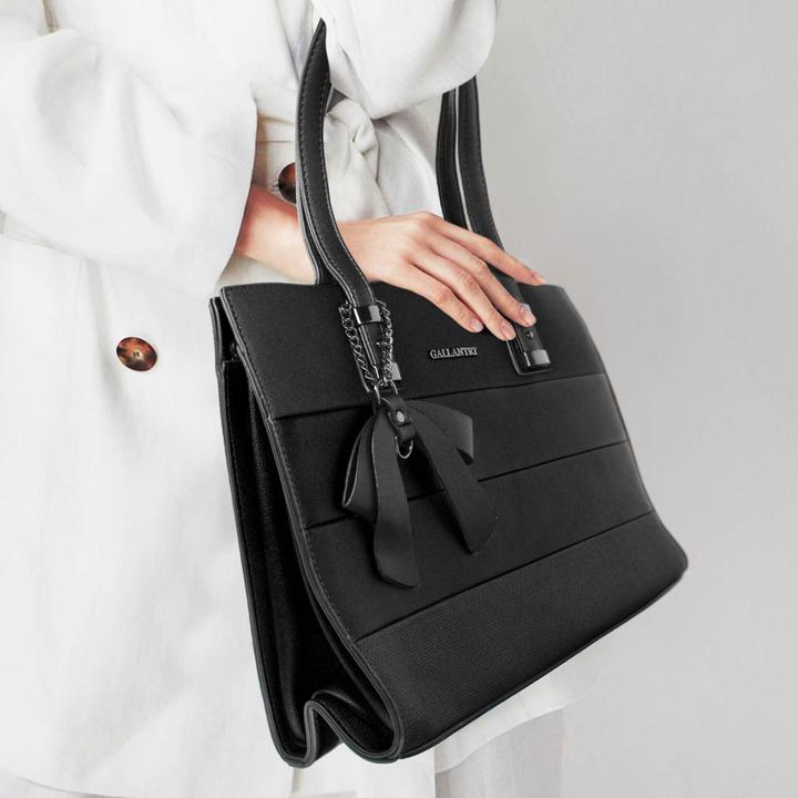 Image du produit Gallantry Sac à main femme Politexture Noir (5 l)