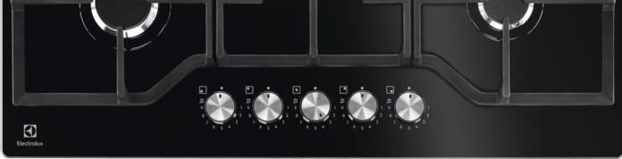 Image du produit Electrolux KGG75362K Noir Gaz intégré 5 zone(s)