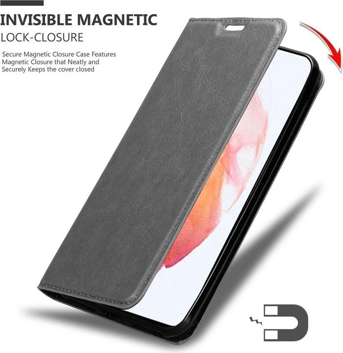 Actual product image Cadorabo Book Invis. Magnet sleeve (Samsung Galaxy S21 5G)