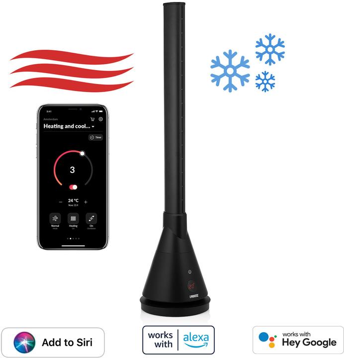 Actual product image Princess Tower fan (56 dB)