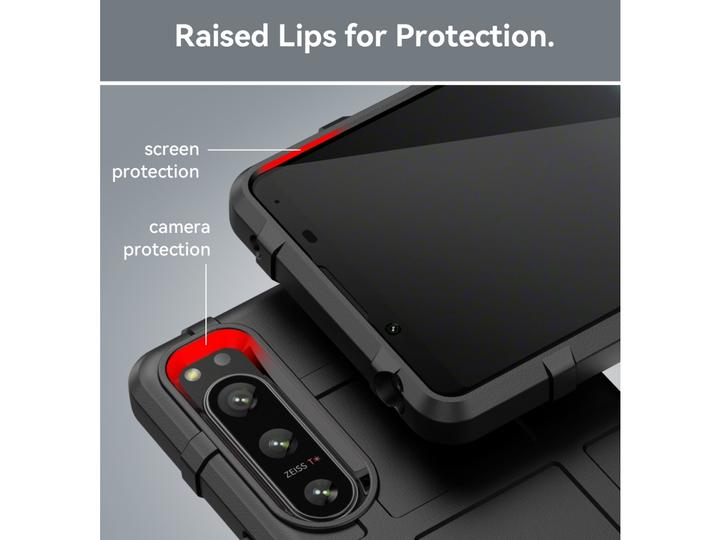 Actual product image Screenguard Sony Xperia 5 IV Rugged Shield Cover (Sony Xperia 5 IV)