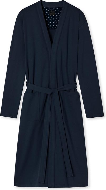 Schiesser Peignoir de bain "Essentials" marine
