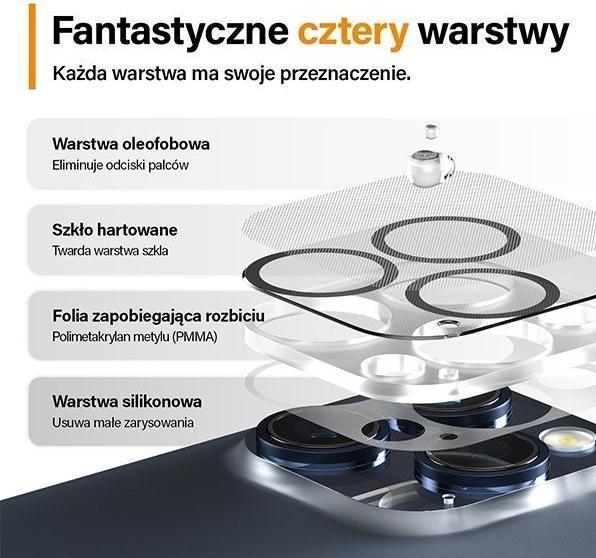 Produktbild PanzerGlass Camera Lens Protector (1 Stück, Apple iPhone 15 Pro, Apple iPhone 15 Pro Max)