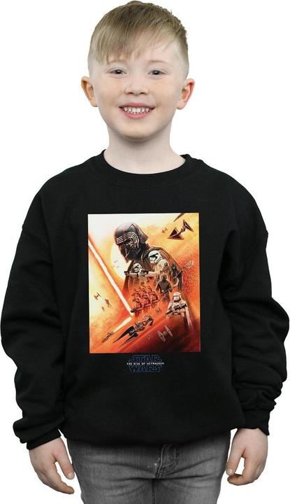 Produktbild Star Wars First Order Poster Sweatshirt Jungen (140, 146)