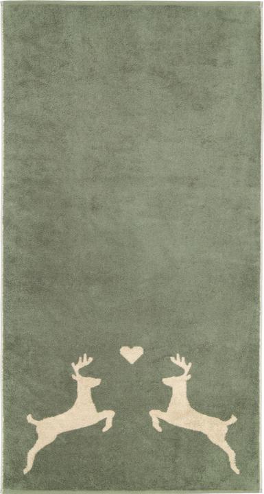 Produktbild Cawö Handtücher Alpenchic Hirsche (70 x 140 cm)