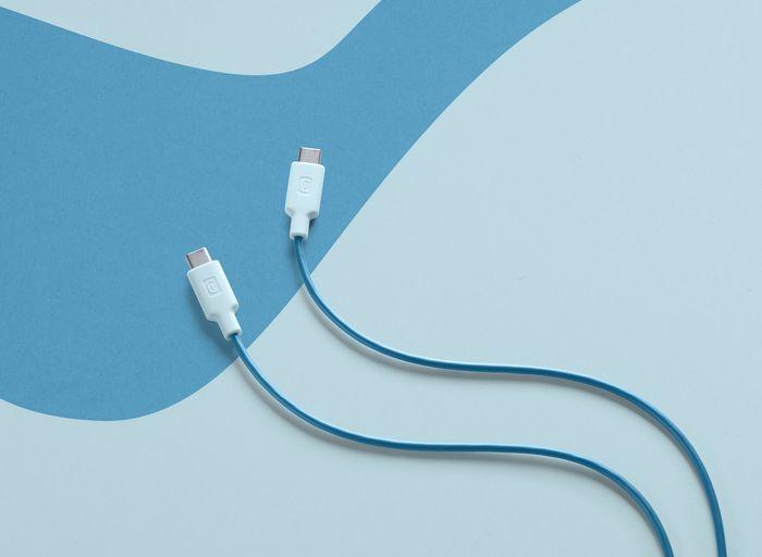 Actual product image Cellularline Stylecolor Cable 100cm - USB-C to USB-C (1 m, USB 3.2 Gen 1)