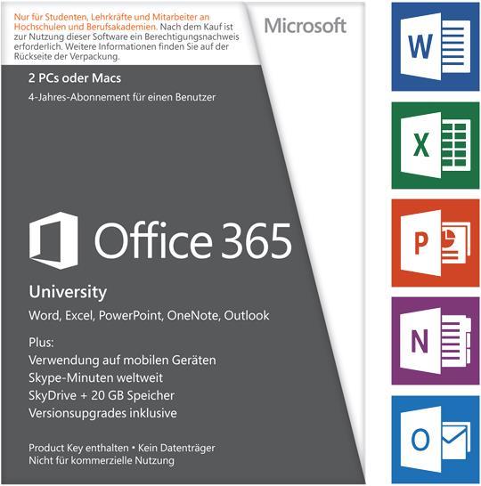 Produktbild Microsoft Office 365 University