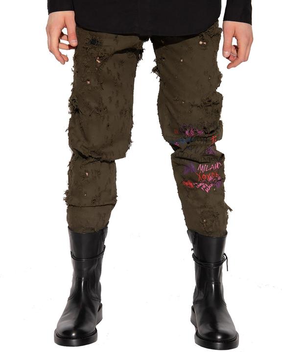 Actual product image Dsquared2 u2018Aviatoru2019 Relaxed-Fitting Trousers (44)