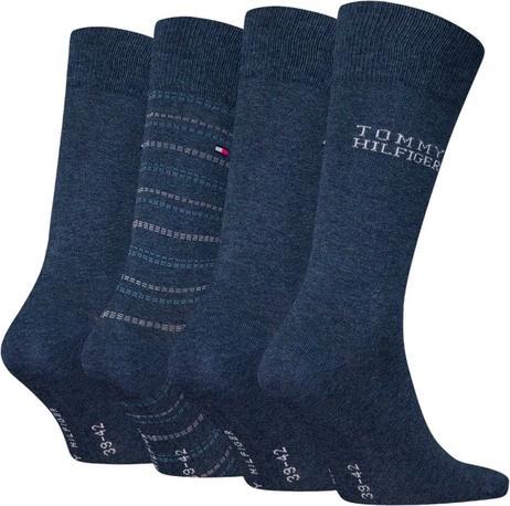 Immagine prodotto Tommy Hilfiger Calze da uomo in confezione da 4 pezzi (confezione da 4, 39 - 42)