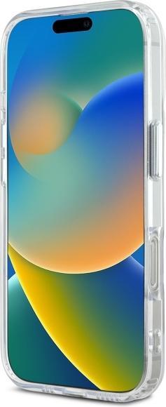 Immagine prodotto Karl Lagerfeld KLHMP16LHLSKCH iPhone 16 Pro 6,3" biały/bianco custodia rigida IML Metal Karl&Choupette Head (Apple iPhone 16 Pro)