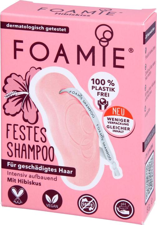Actual product image Foamie Solid Shampoo Hibisciss (Solid shampoo)