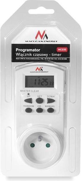 Produktbild Maclean MCE05 Elektrischer Timer Tages-/Wochenzeitschaltuhr