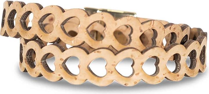 Immagine prodotto Artipel Bracciale "Hearty" naturale (18 cm, Sughero)