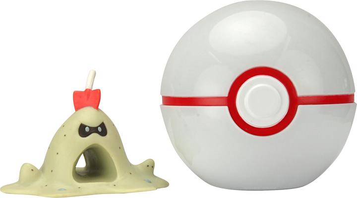 Actual product image Bandai Pokeball With 5 cm Pokemon Figure