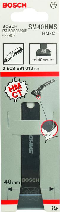 Produktbild Bosch Professional Zubehör Schabermesser SM 40 HMS mit Messerschutz, 40 mm