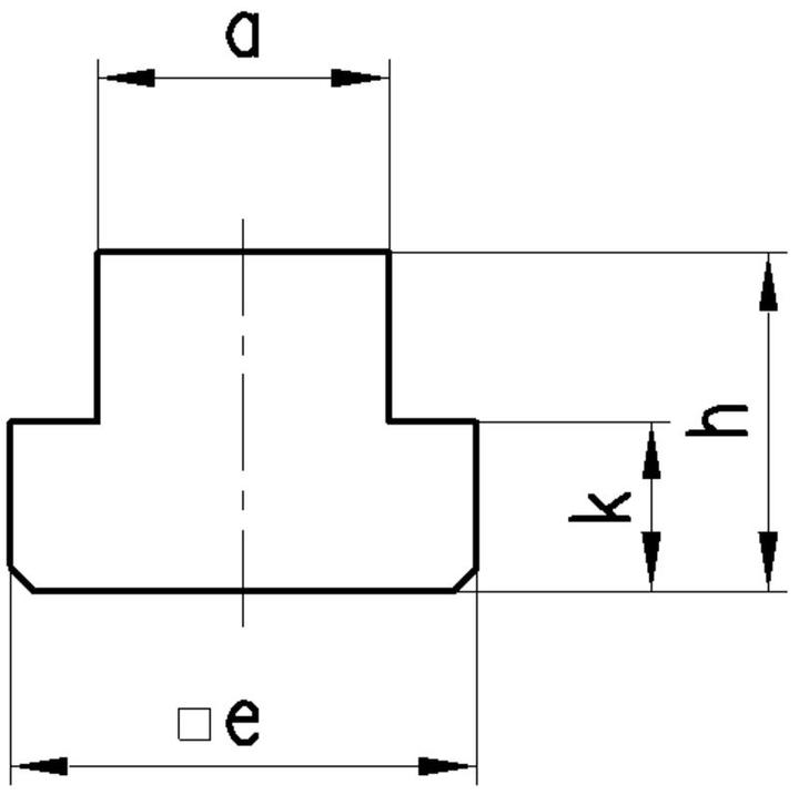 Produktbild Amf Rohling T-Nutenstein