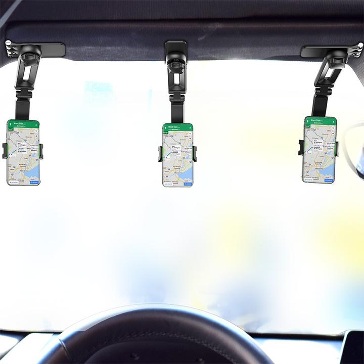 Image du produit PhoneLook Support universel pour smartphone bras flexible réglable pour voiture pare-soleil