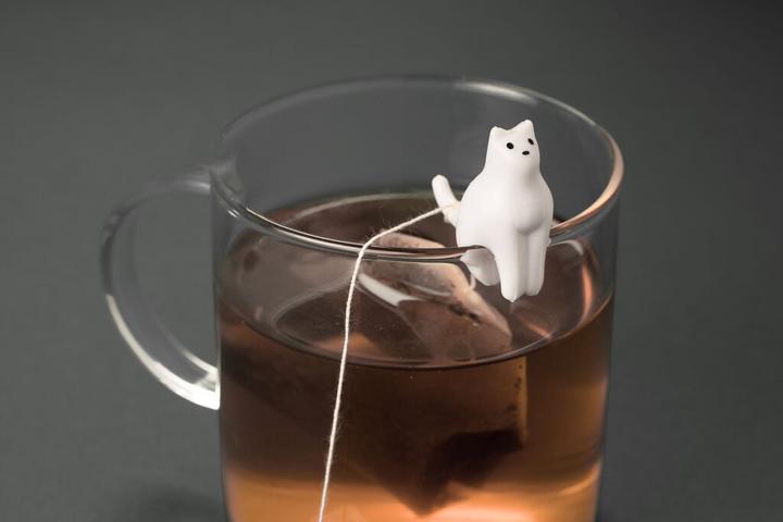 Produktbild Kikkerland Cat Tea Bag Holders