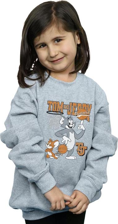 Produktbild Tom & Jerry Spinning Basketball Sweatshirt Mädchen (140, 146)