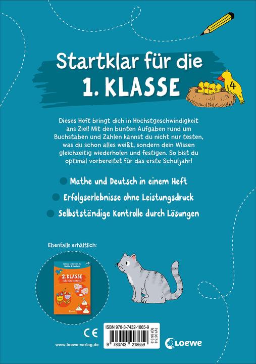 Productafbeelding Loewe 1. Klasse - Ich bin bereit! (Duits, Loewe leren en puzzels, 2024)